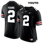 Youth NCAA Ohio State Buckeyes Chase Young #2 College Stitched Authentic Nike White Number Black Football Jersey PH20C58BJ